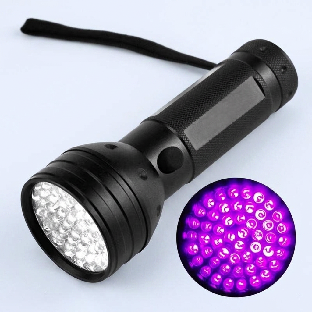 UV 손전등 51 LED, 2개