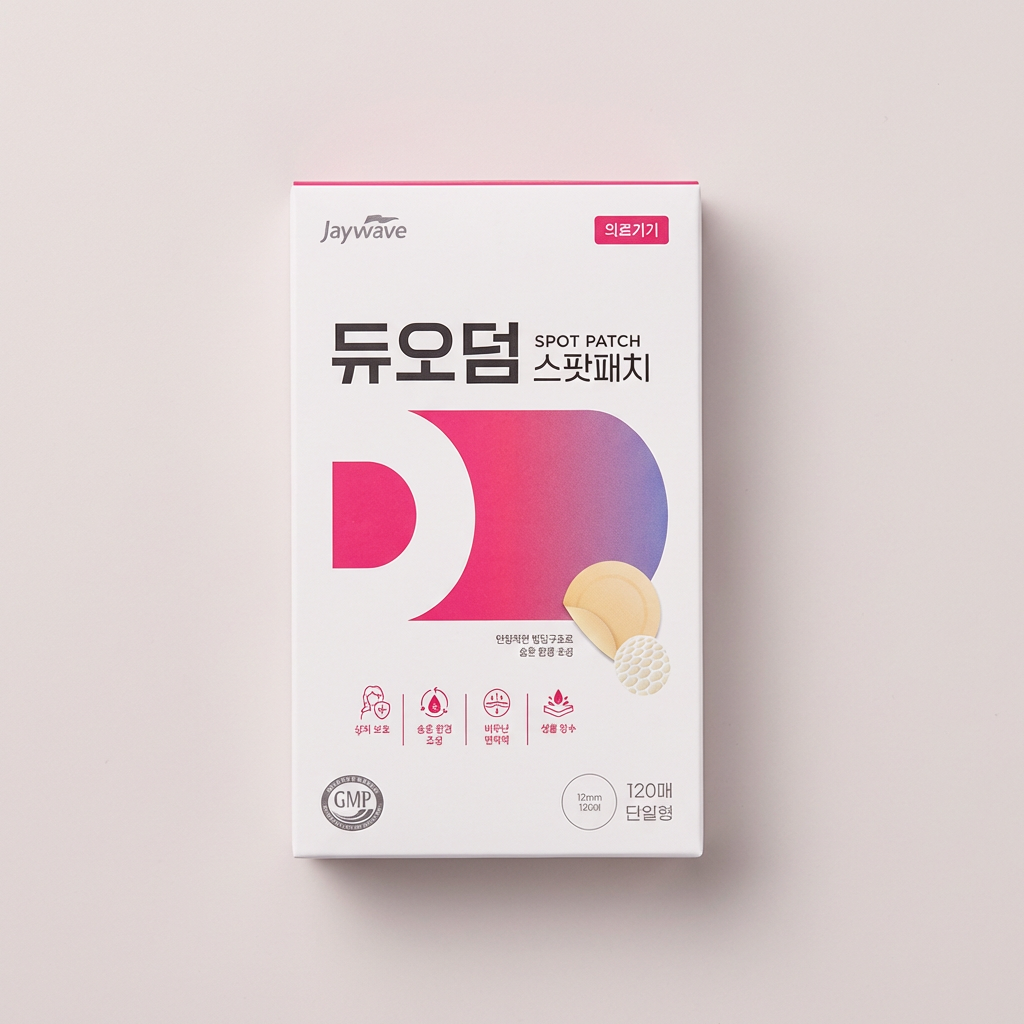 듀오덤 스팟패치 단일형, 12mm, 120매입, 1개