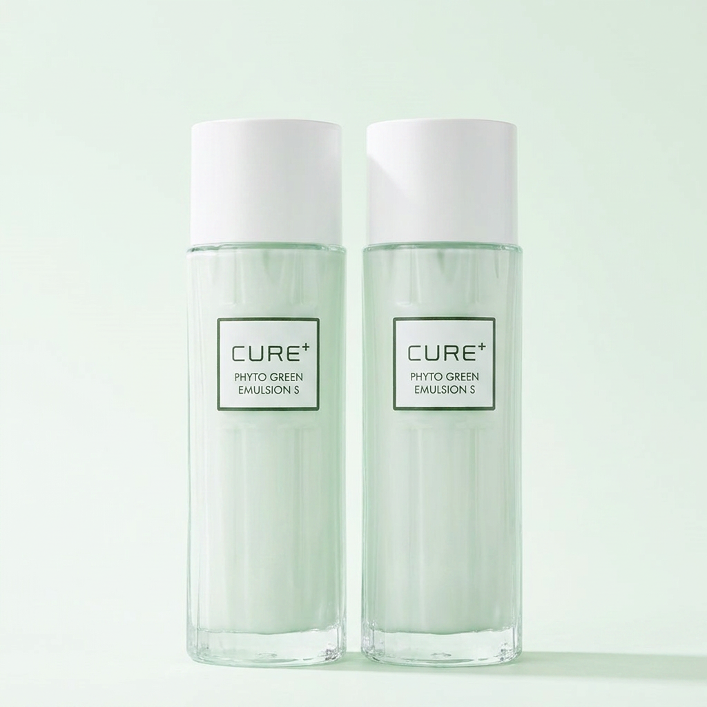 김정문알로에 큐어 피토 그린 에멀전S, 130ml, 2개