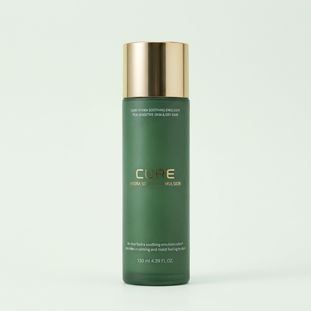 김정문알로에 큐어 하이드라 수딩 에멀전, 130ml, 2개