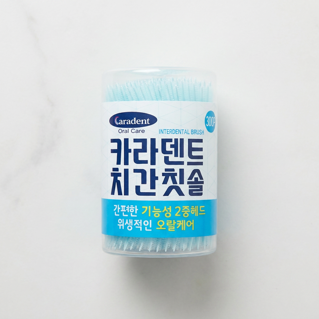카라덴트 치간칫솔, 0.4mm, 300개입, 2개