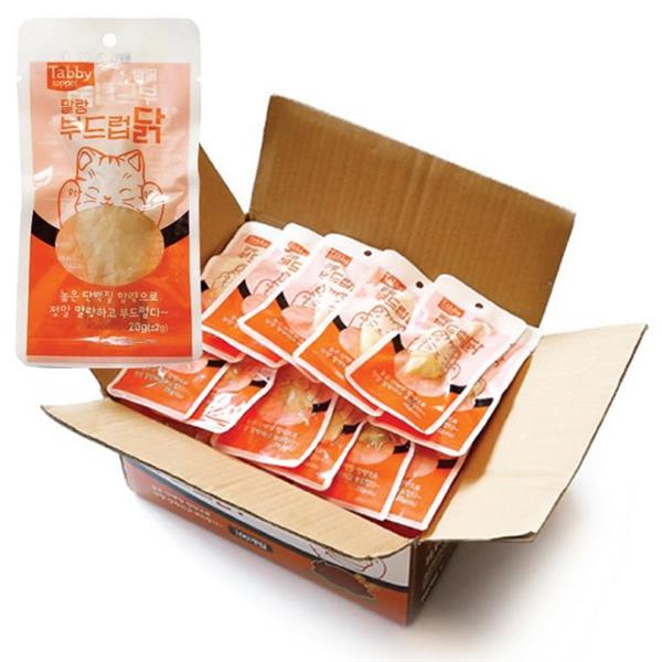 테비 말랑 부드럽닭 고양이간식, 닭가슴살, 20g, 100개, 1박스 가격 추이 테비 말랑 부드럽닭 고양이간식, 닭가슴살, 20g, 100개, 1박스 - 최저가 52,170원