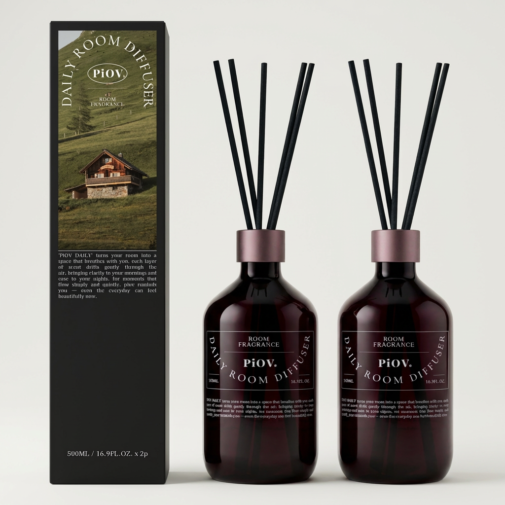 몽때리 데일리 디퓨저, 블랙체리베리, 500ml, 2개