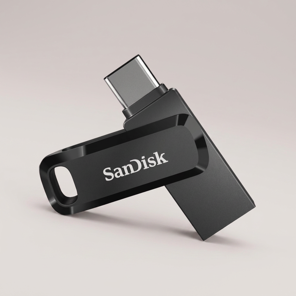 샌디스크 울트라 듀얼 드라이브 고, 압셍트, USB 3.2 Type-C, 64GB, 1개