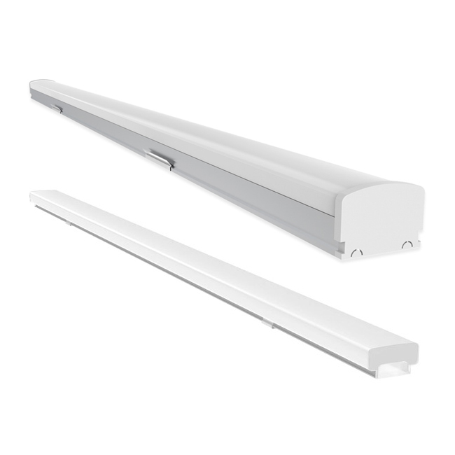 장수램프 LED 직부등기구, 40W, 1200mm, AL, 주광색 , 플리커프리O, 1개