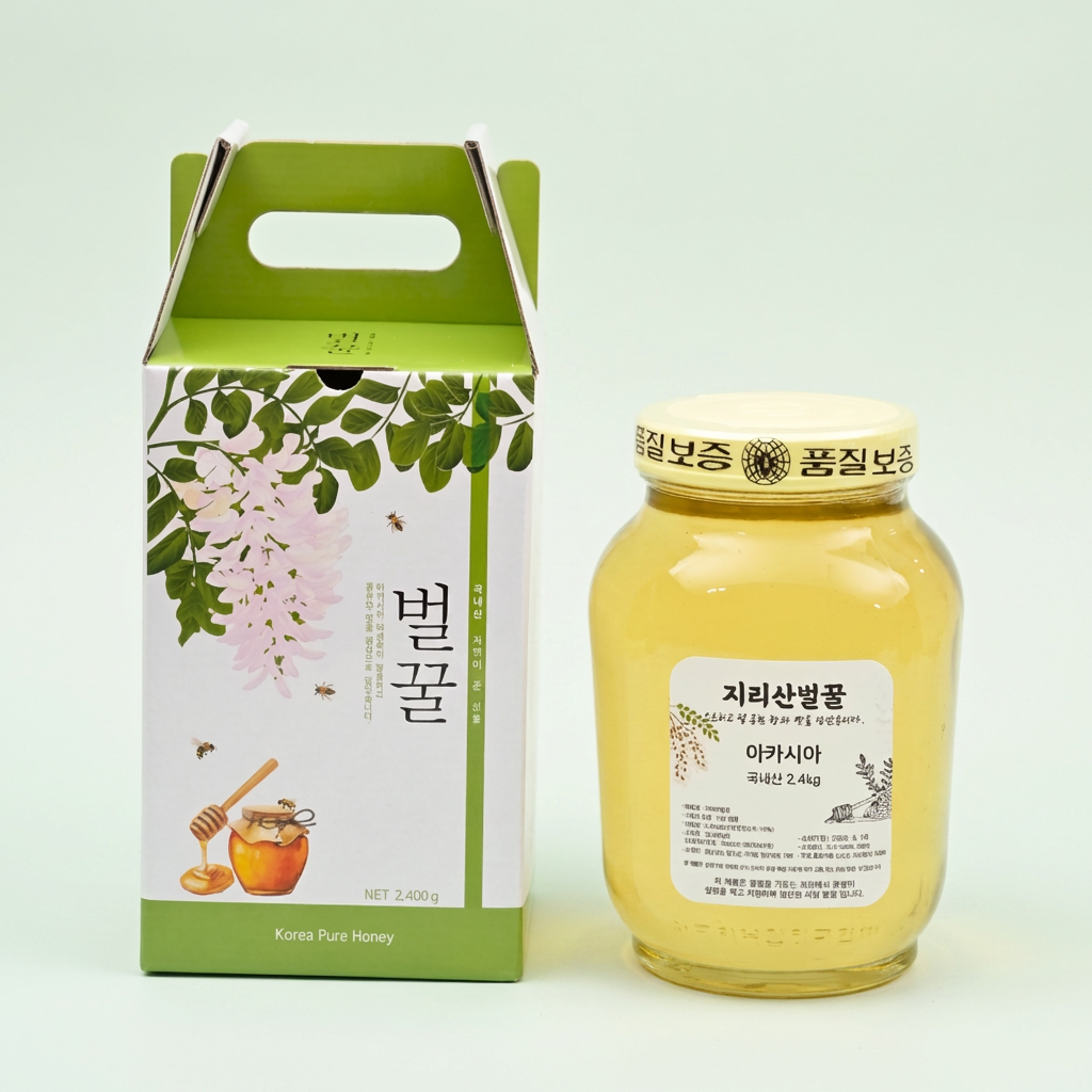 지리산벌꿀, 2.4kg, 1개