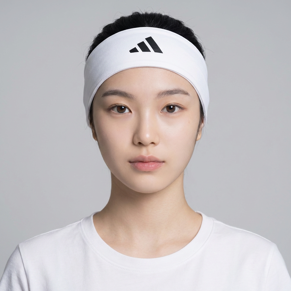아디다스 트레이닝 헤드 밴드, 블랙, 1개