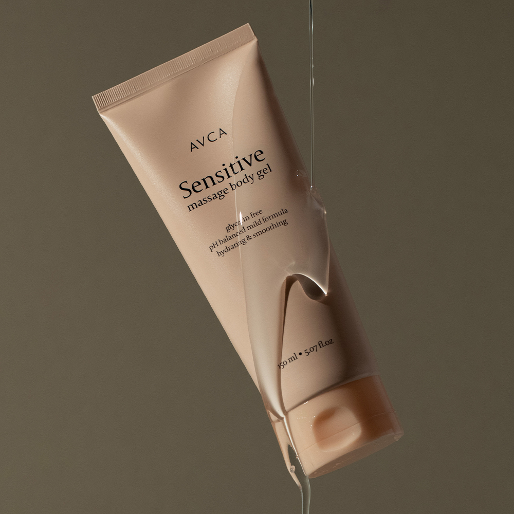 아브카 센서티브 수용성 마사지 바디 젤, 150ml, 2개