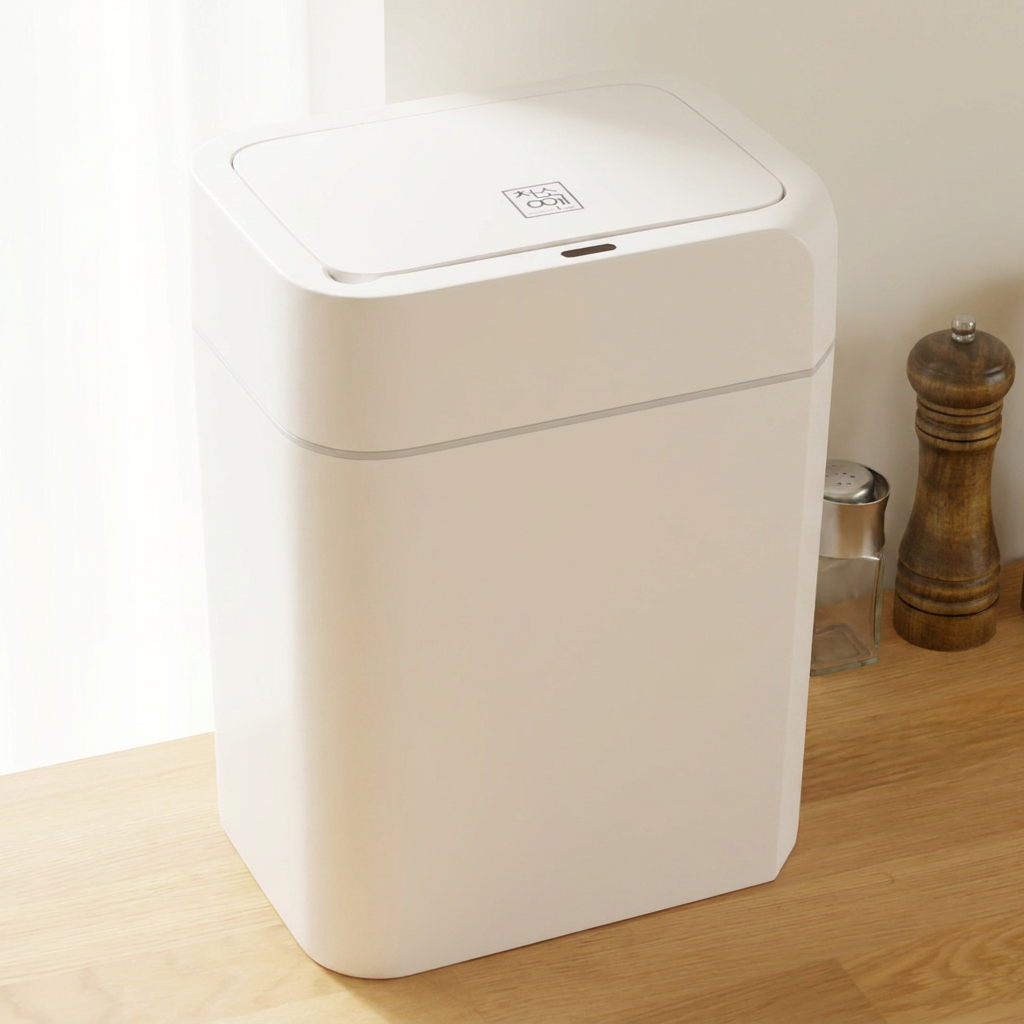 청소앤 스마트 자동센서 휴지통, 12L, 1개