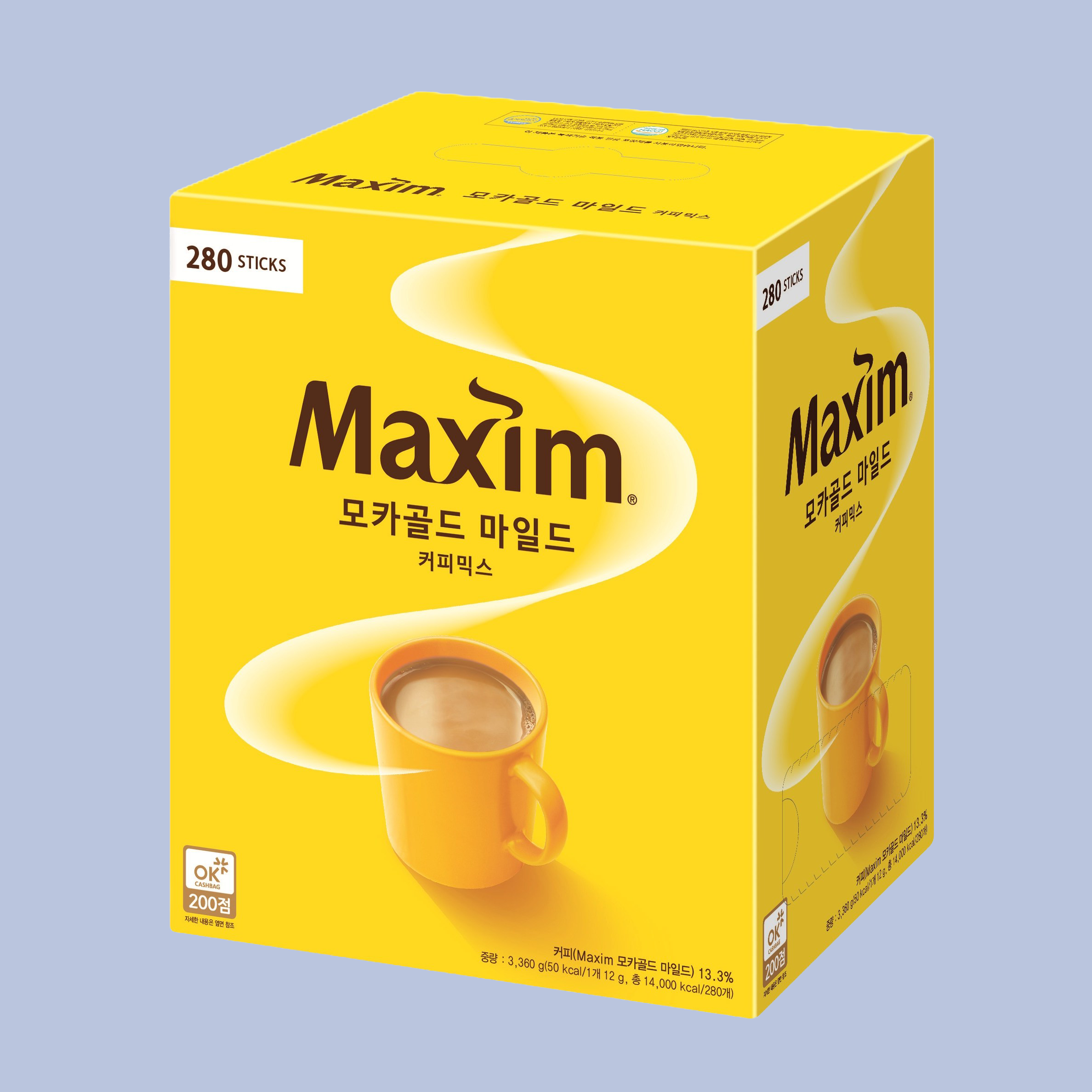주식회사공단유통 맥심 모카골드 마일드 커피믹스, 12g, 280개입, 1개