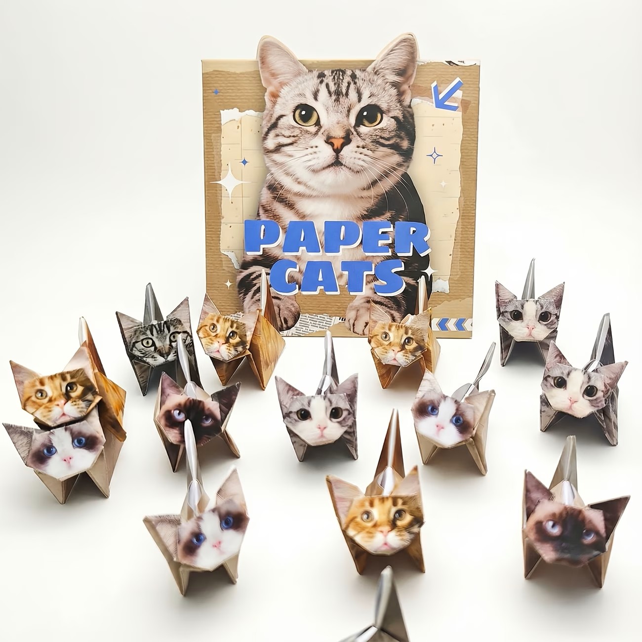 잇쉬 애니멀 DIY 동물접기, 고양이, 1팩