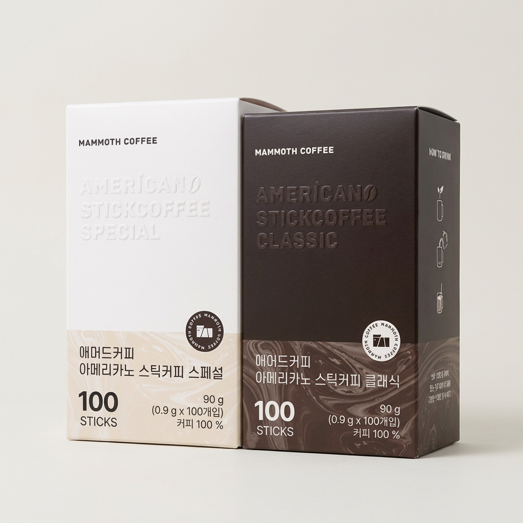매머드 커피 아메리카노 스틱미니 클래식 + 스페셜, 180g, 200스틱, 1세트 가격 추이 매머드 커피 아메리카노 스틱미니 클래식 + 스페셜, 180g, 200스틱, 1세트 - 최저가 19,900원