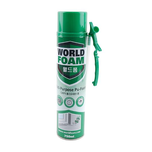 월드폼 일회용 우레탄폼 URF , 750ml, 1개