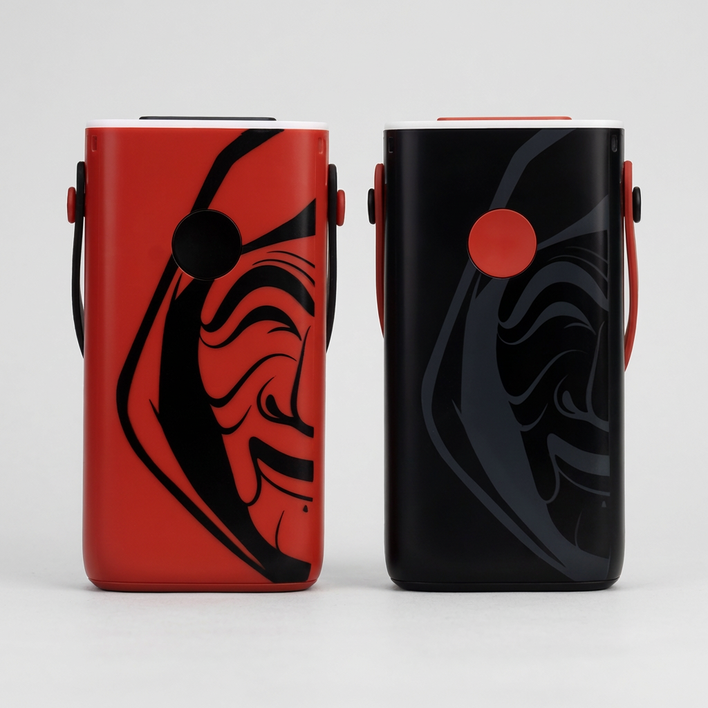 휴비딕 다용도 탈취기, HMS-N2R, 레드, 1개