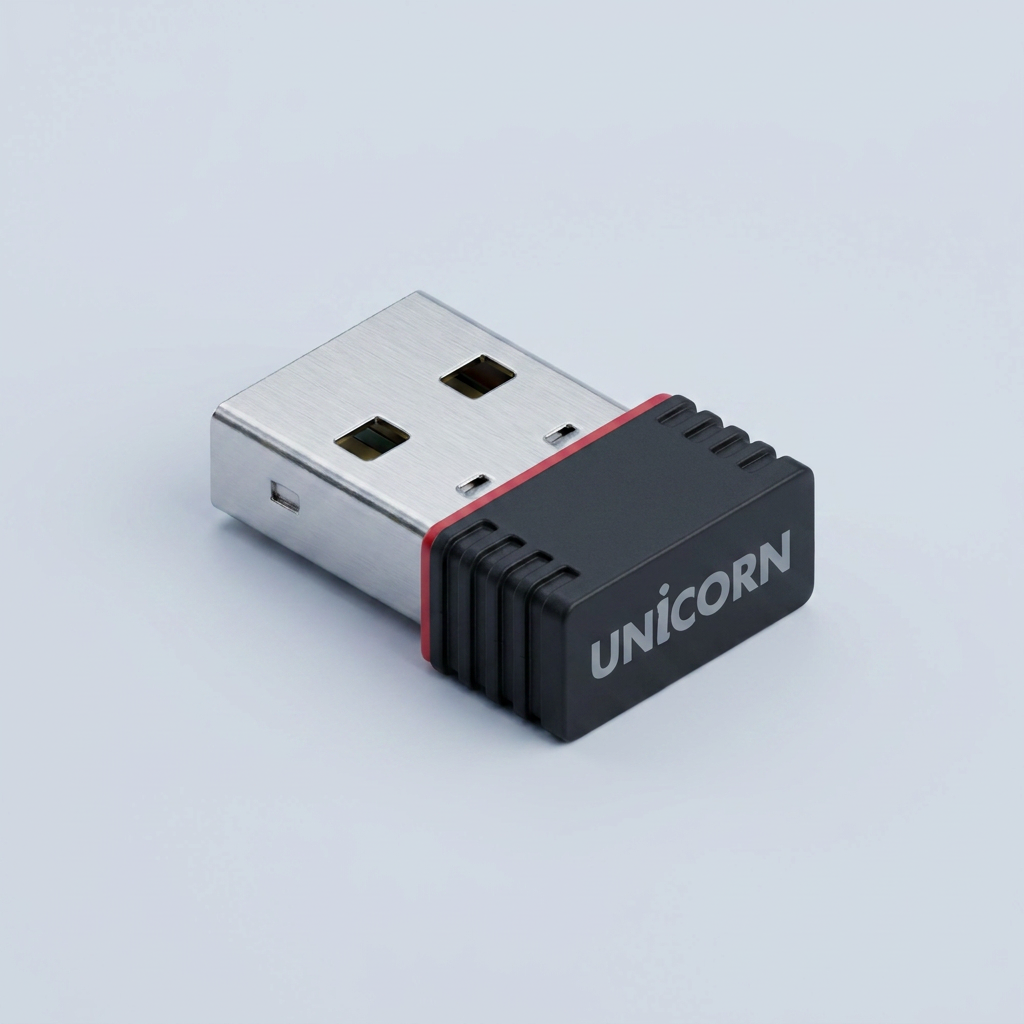 유니콘 USB 미니 무선랜카드, MINI-150N, 150Mbps, 1개