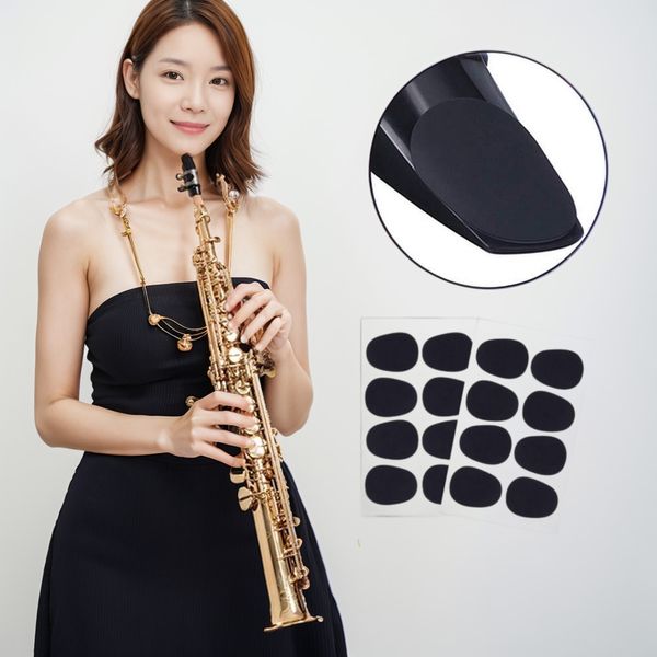 하모니파크 무독성 색소폰 마우스피스 패치, 블랙, 0.8mm, 1세트