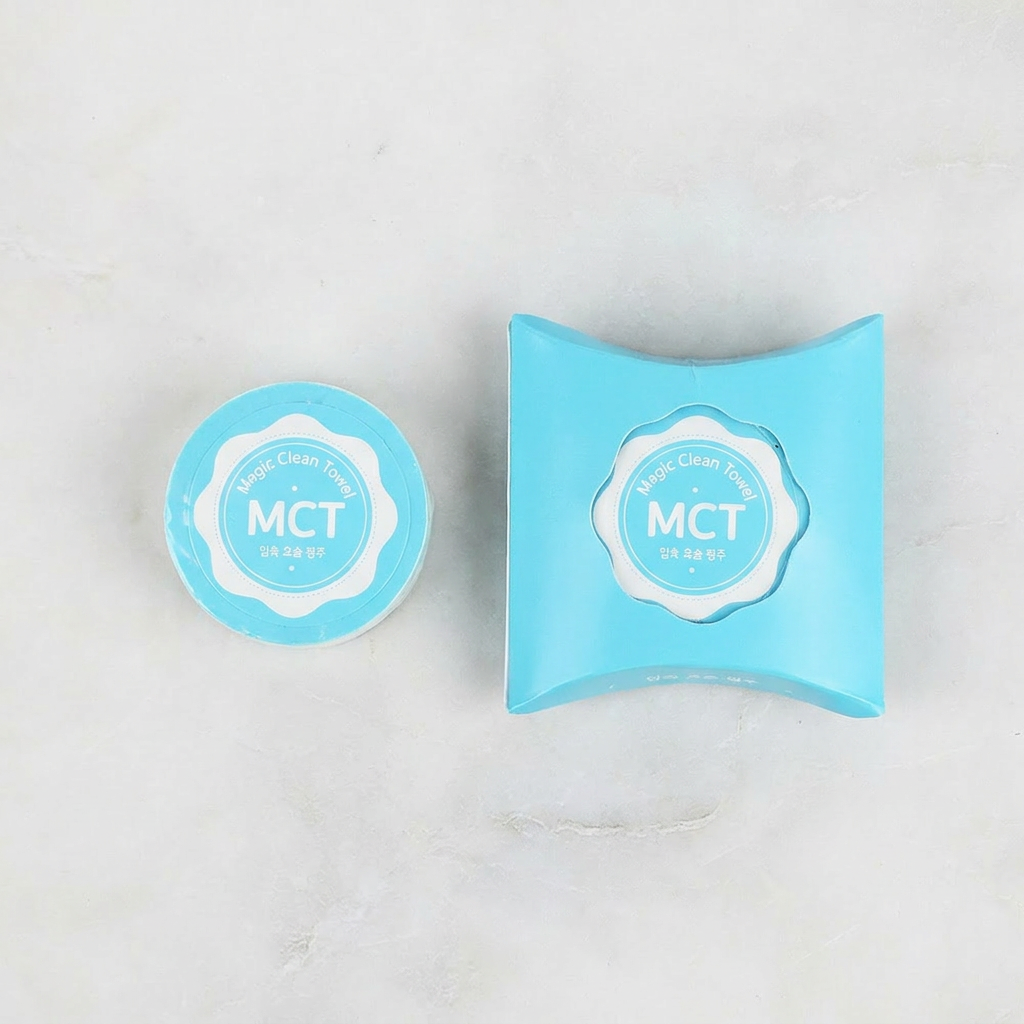 일회용 코인 압축 요술 동전 행주 타월, 20g, 10개, 3박스
