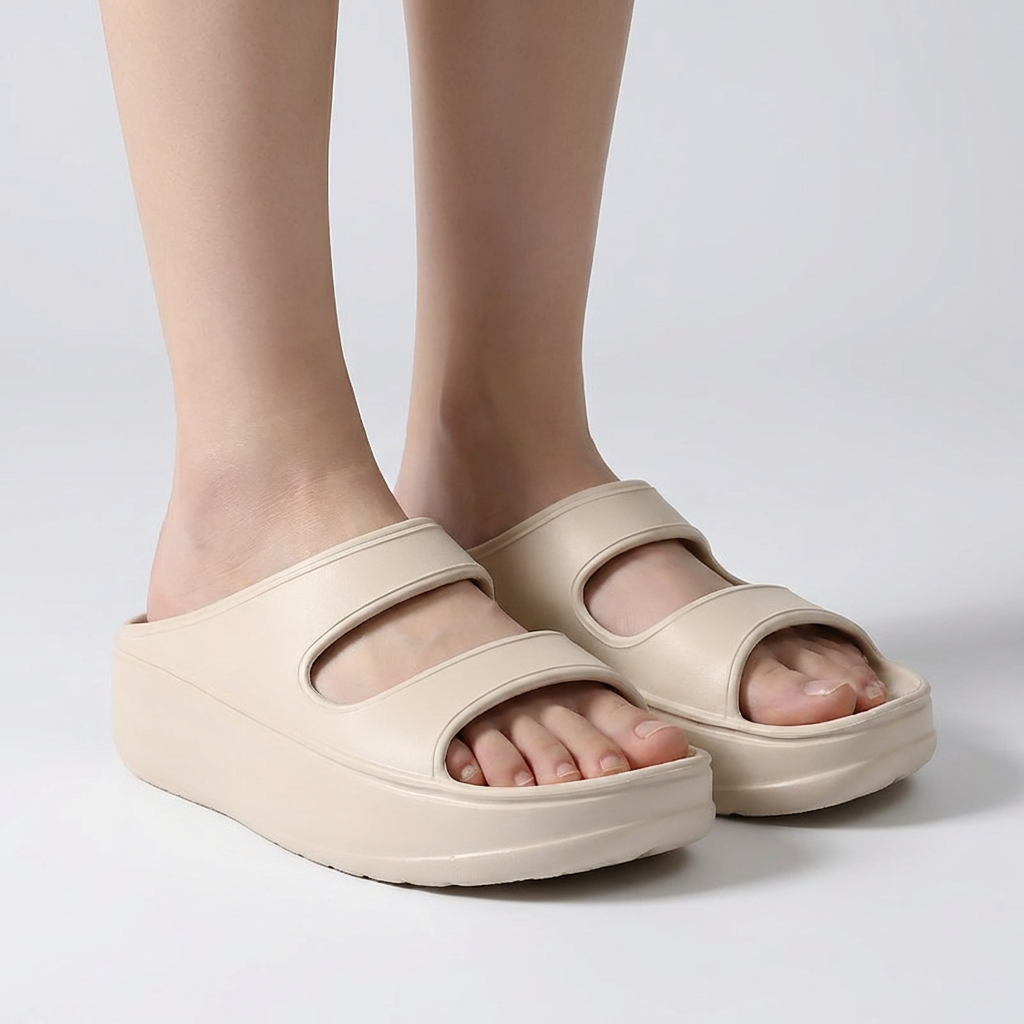 로드워크 리사 슬리퍼, 아이보리, 240mm