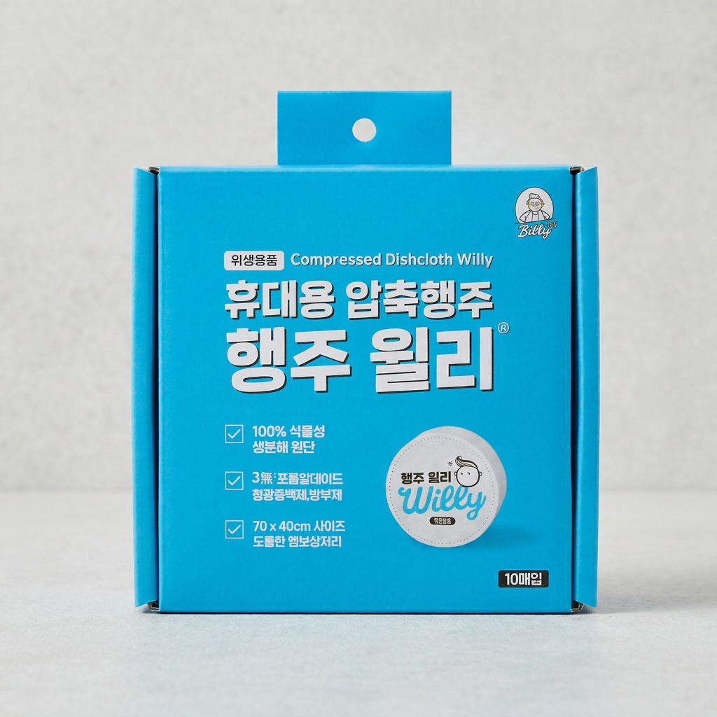 윌리 요술 행주, 10개입, 1팩