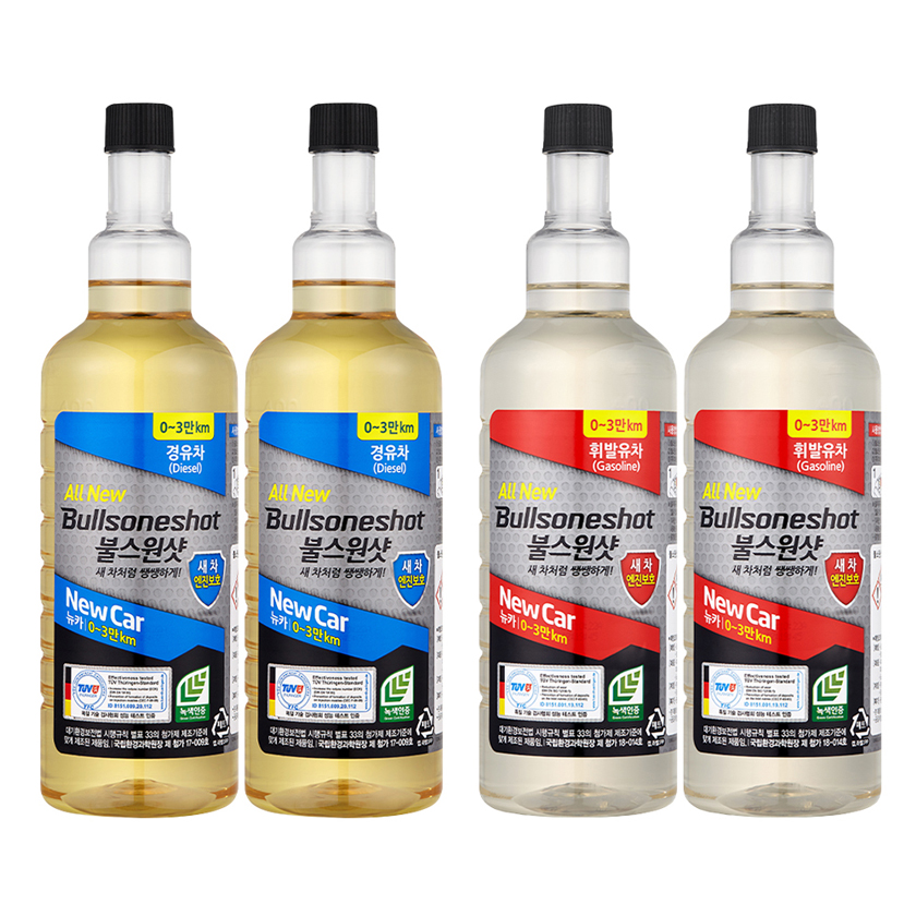 주식회사 제원씨엔에스 불스원샷 뉴카, 휘발유, 500ml, 2개입