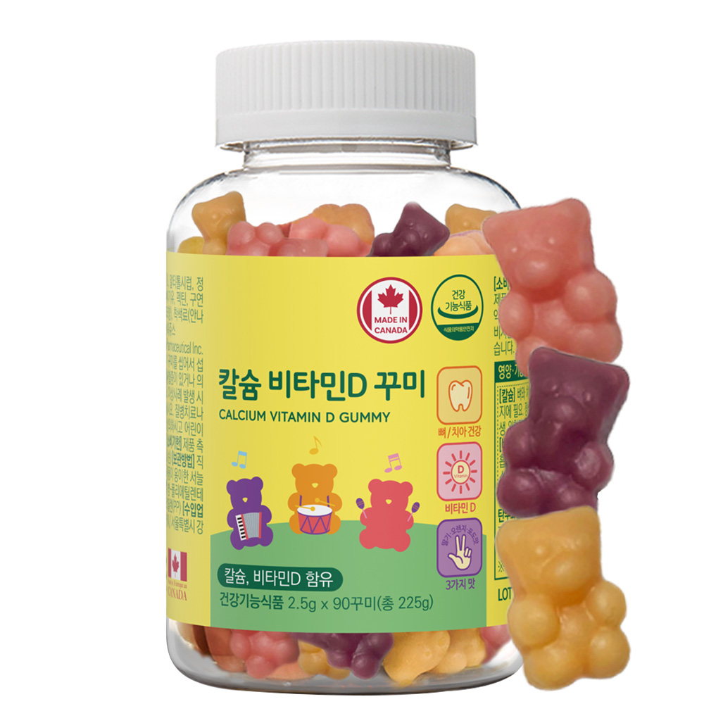 네이처그랜드 칼슘 비타민D 꾸미, 90개입, 1개