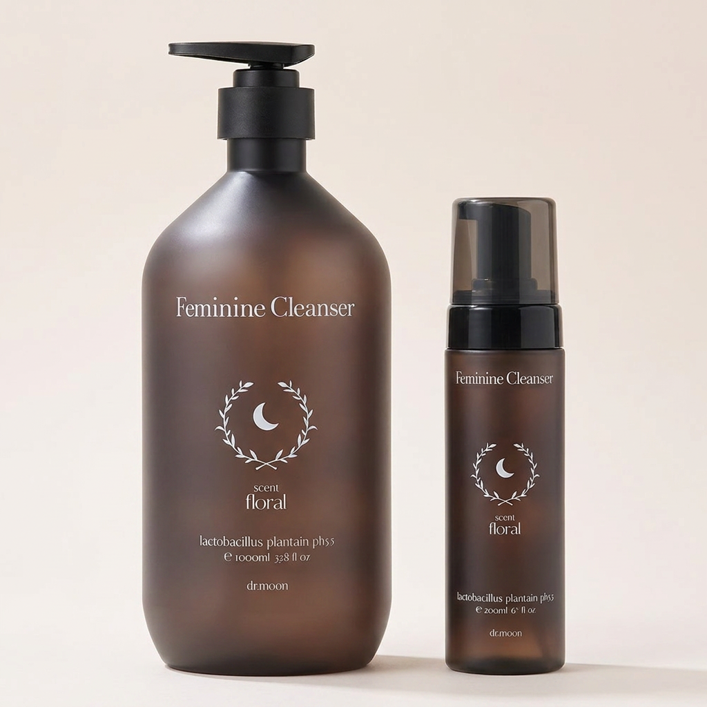 닥터문 유산균 락토케어 질경초 여성청결제, 200ml, 1개 + 1000ml, 1개