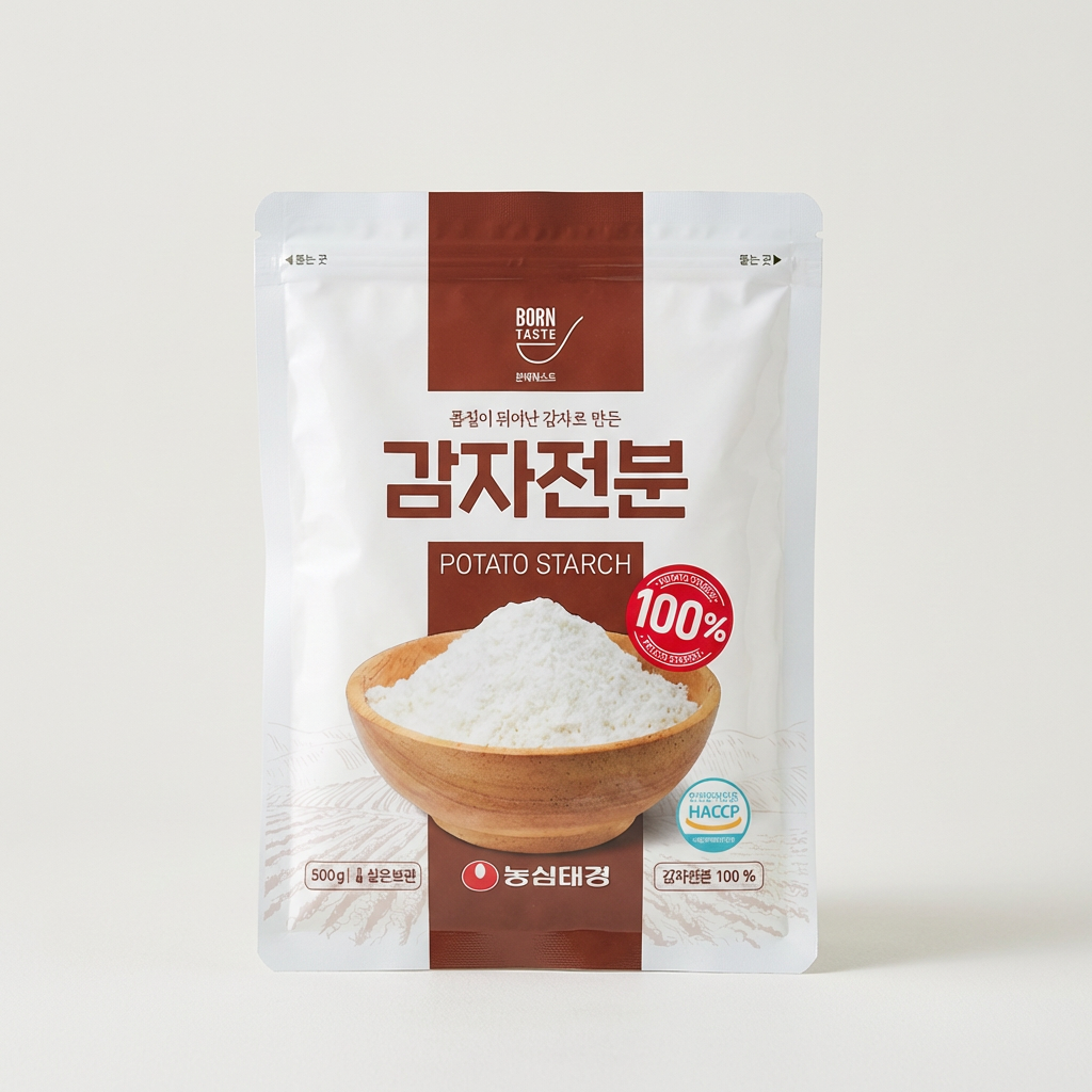 농심태경 본테이스트 감자전분, 500g, 2개