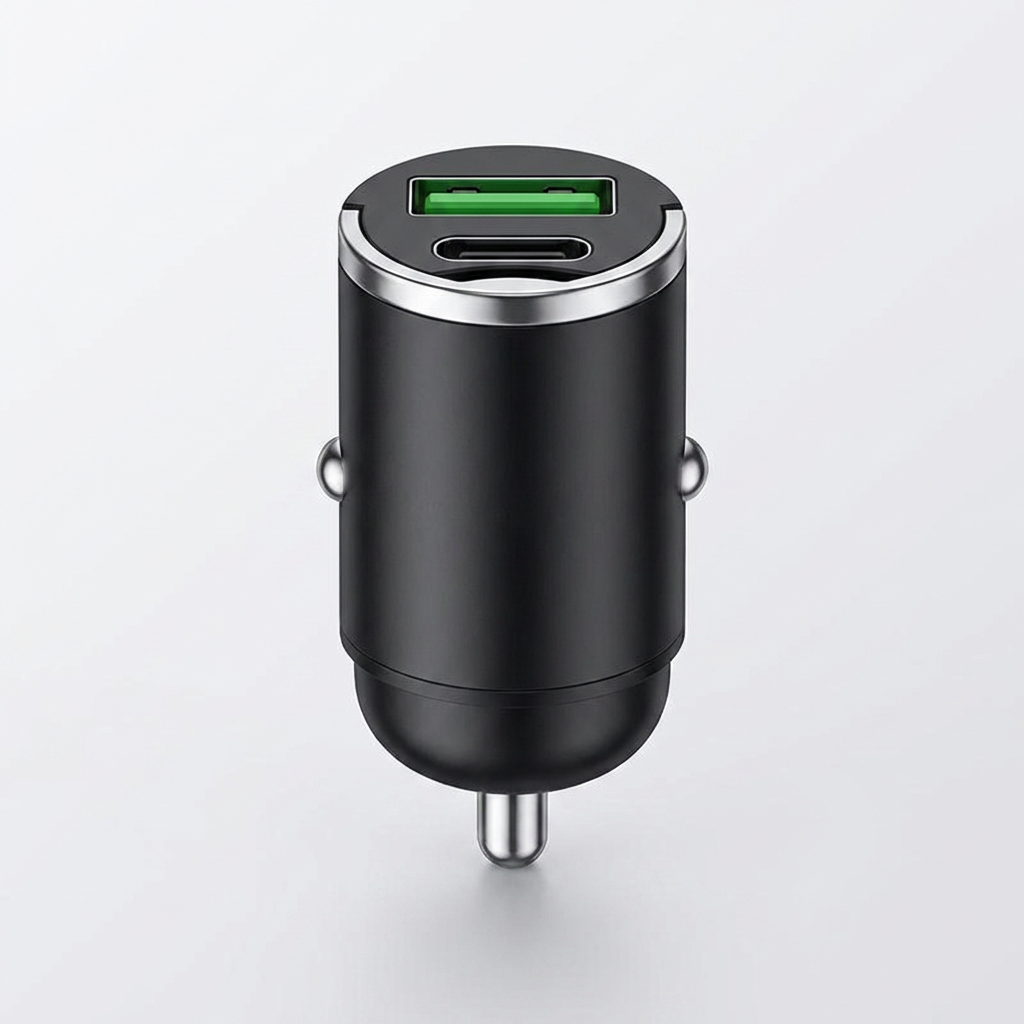 초슬림 시거잭 충전기, 2구, USB-C타입, 200W, 1개