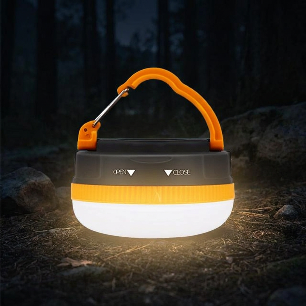 휴대용 미니 LED 랜턴, 그린, 1개