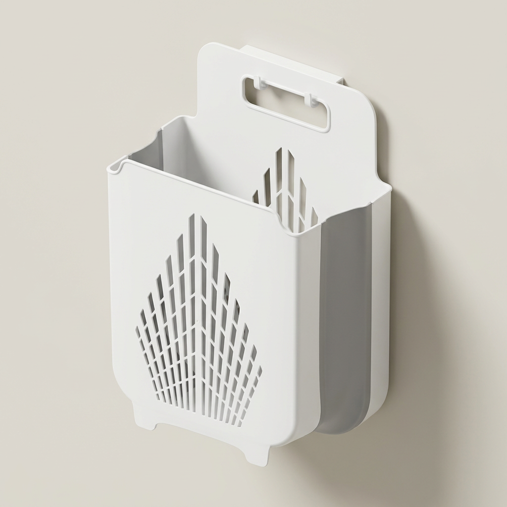 인블룸 자바라 접이식 걸이 다용도 수납함, 대형, 40L, 1개