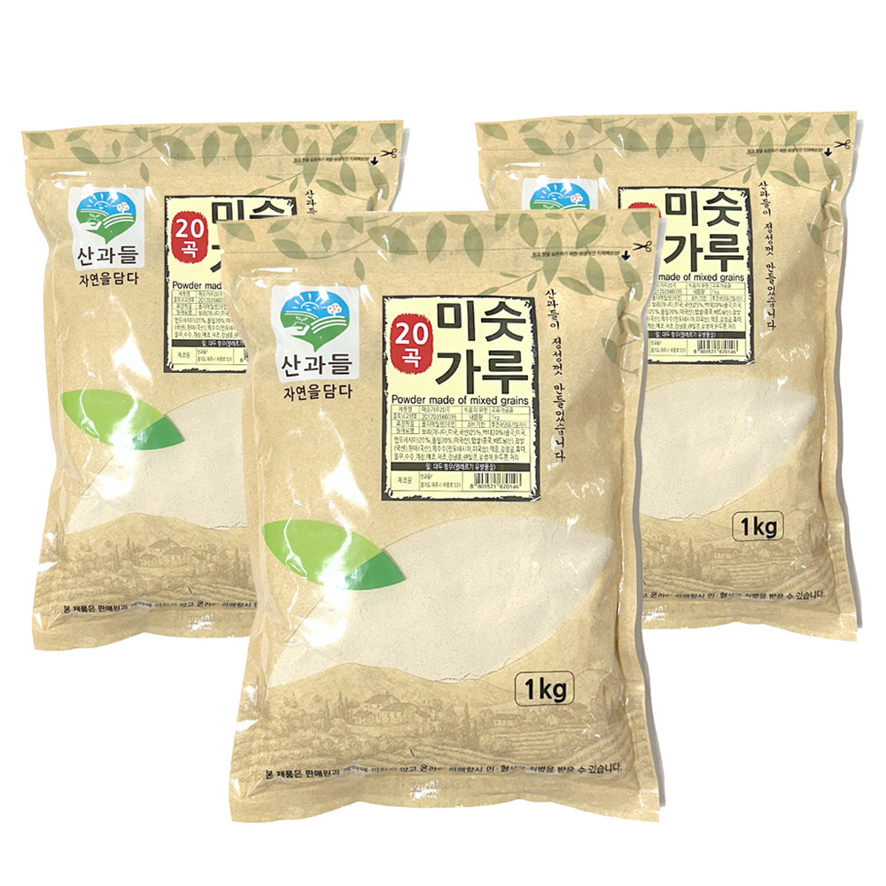 산과들,20곡미숫가루,1kg,3개 가격 추이 산과들,20곡미숫가루,1kg,3개 - 최저가 11,300원