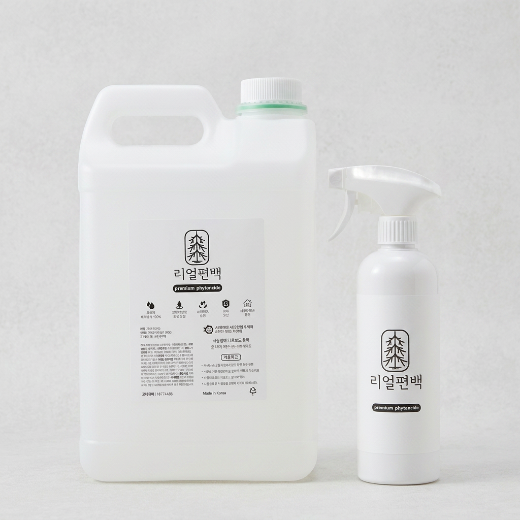 피톤치드 편백수 탈취제 스프레이, 5L, 공병, 1개