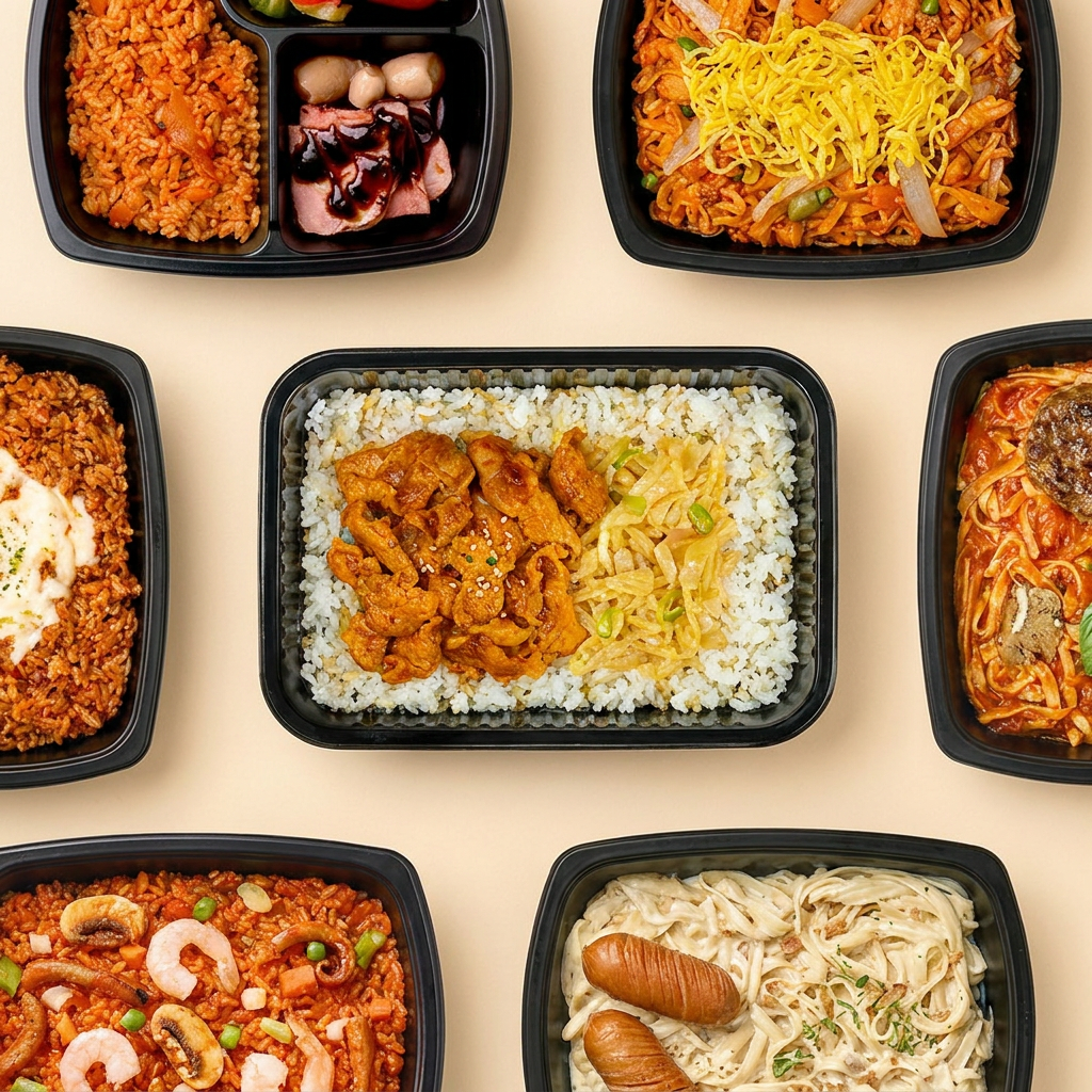굿스푼 저당 도시락 맛보기 식단 12종 9팩 세트, 저당 도시락, 12종, 12팩
