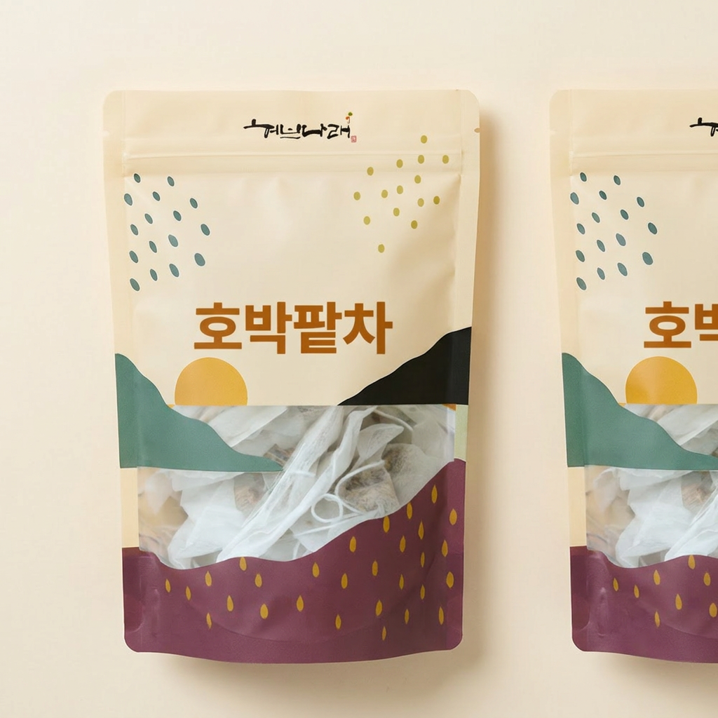 허브나래 호박팥차티백, 2g, 100개
