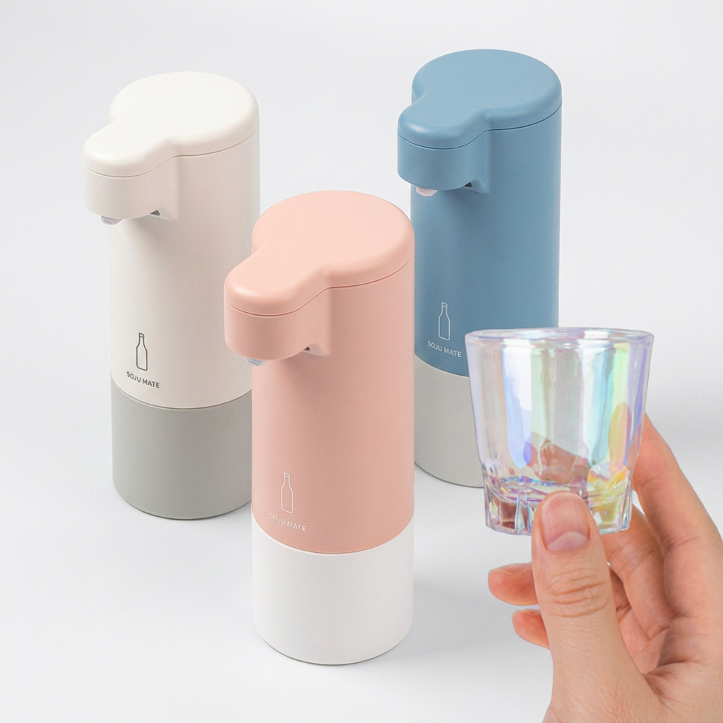 로이체 소주 디스펜서 소주메이트 RASD-200R, 화이트