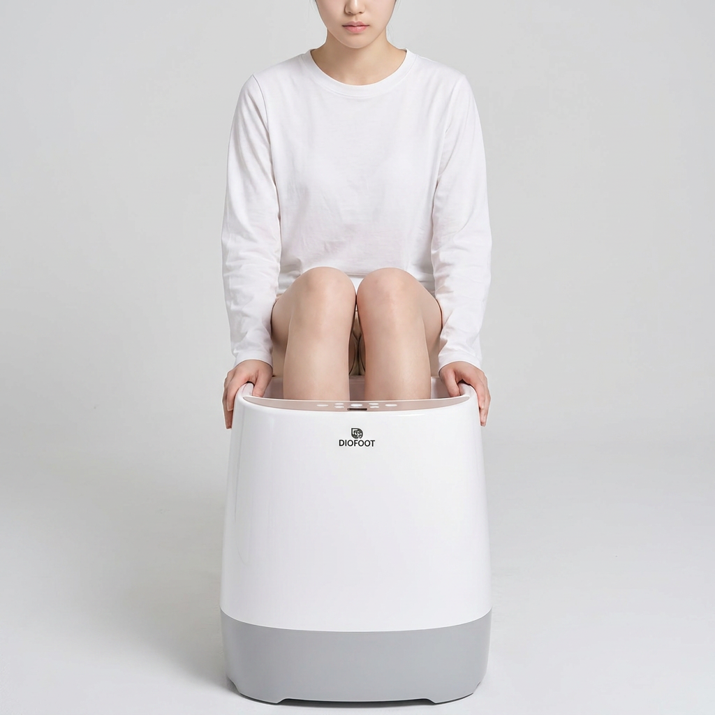 디오풋 원적외선 건식 좌훈 족욕기 각탕기, 단일 색상, 1개