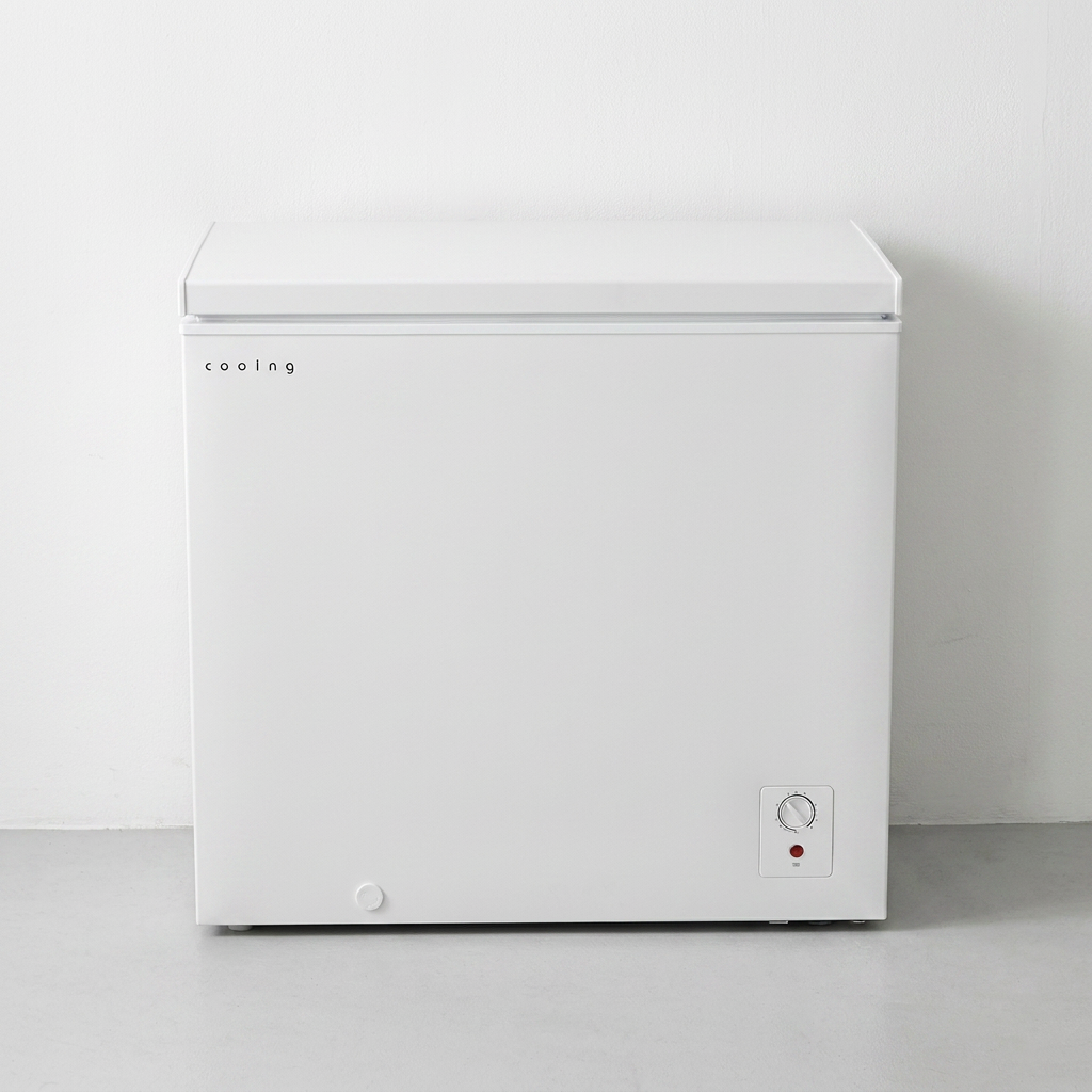 쿠잉 다목적 냉동고, FR-202CW, 화이트, 206L, 1개