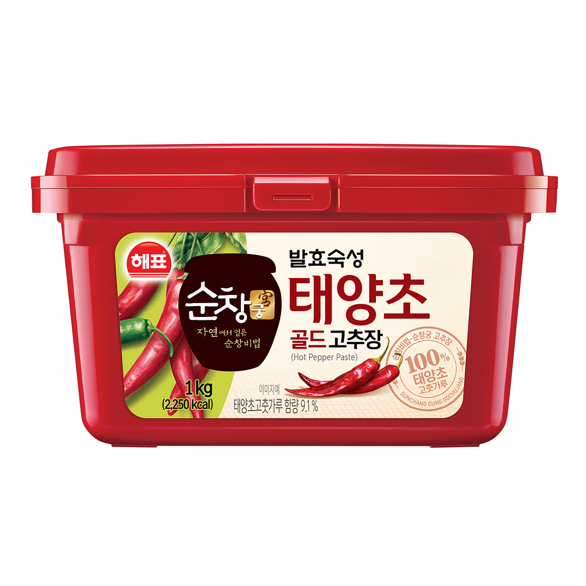 사조대림 순창궁 태양초 골드 고추장, 1kg, 1개