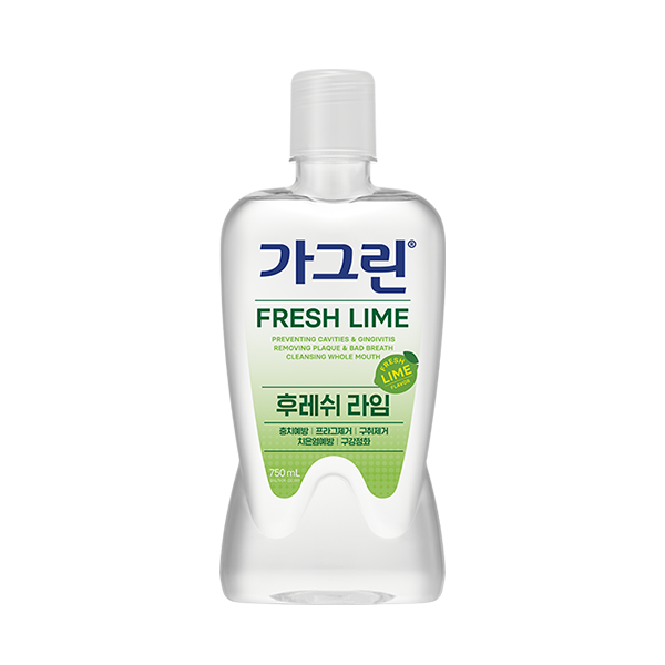 가그린 후레쉬라임, 750ml, 3개