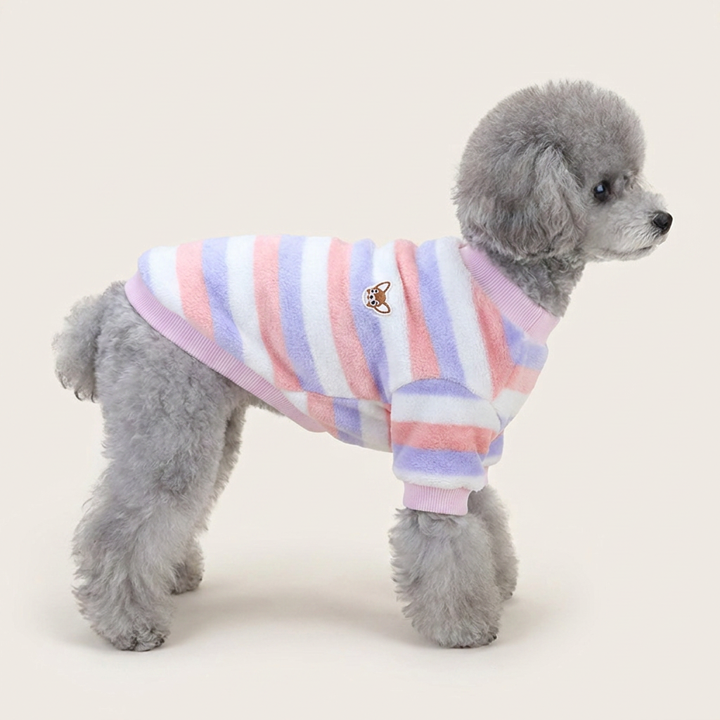 도그웨그 치와와 와펜 강아지 겨울 티셔츠 옷 애견 의류, 레드오렌지, M, 1개