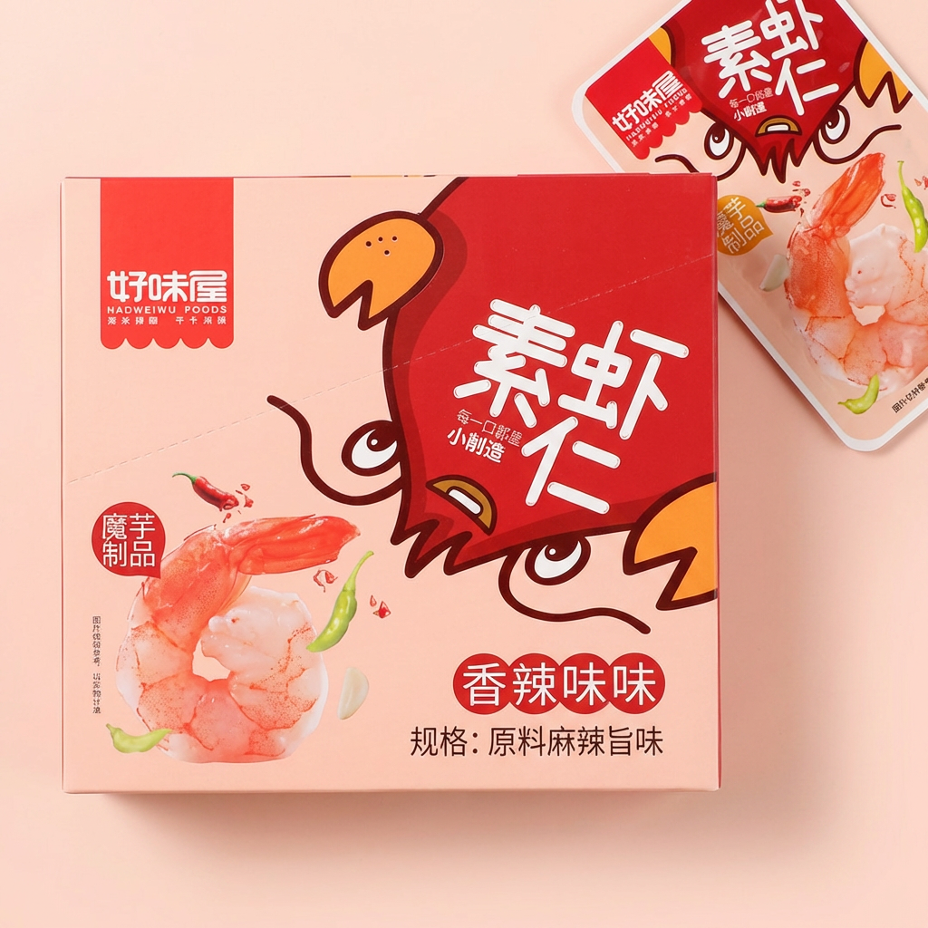 好味屋 새우곤약 향라웨이, 20g, 20개