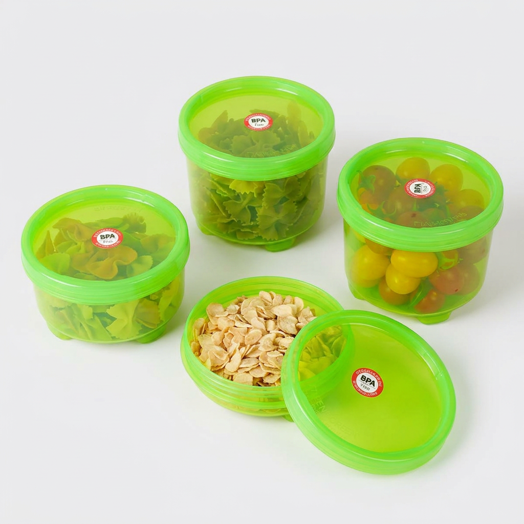 그린앤그린 밀폐용기 12종 세트, 350ml, 700ml, 1100ml, 12개