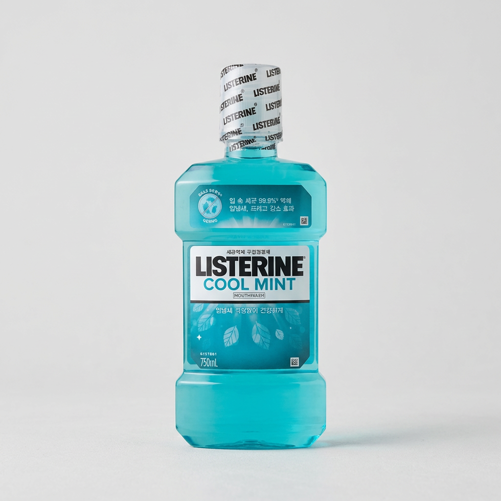 존슨앤존슨 리스테린 쿨민트, 750ml, 2개