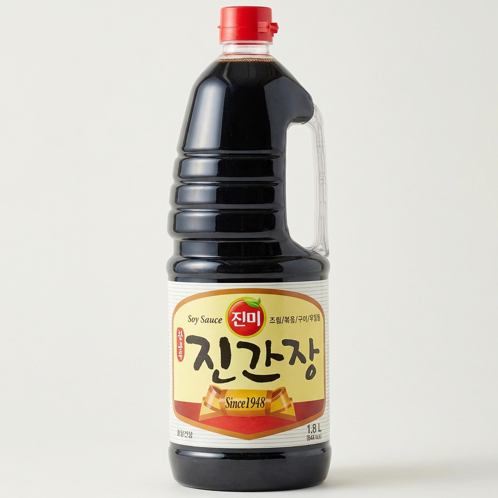 진간장 진미 참그루 깔끔한 간장, 1.8L, 1통