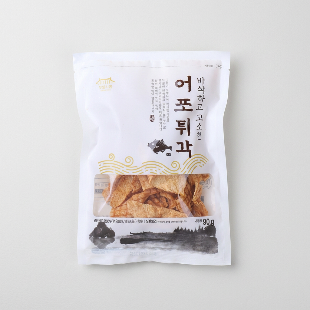 동일식품 먹태 어포튀각, 80g, 4개