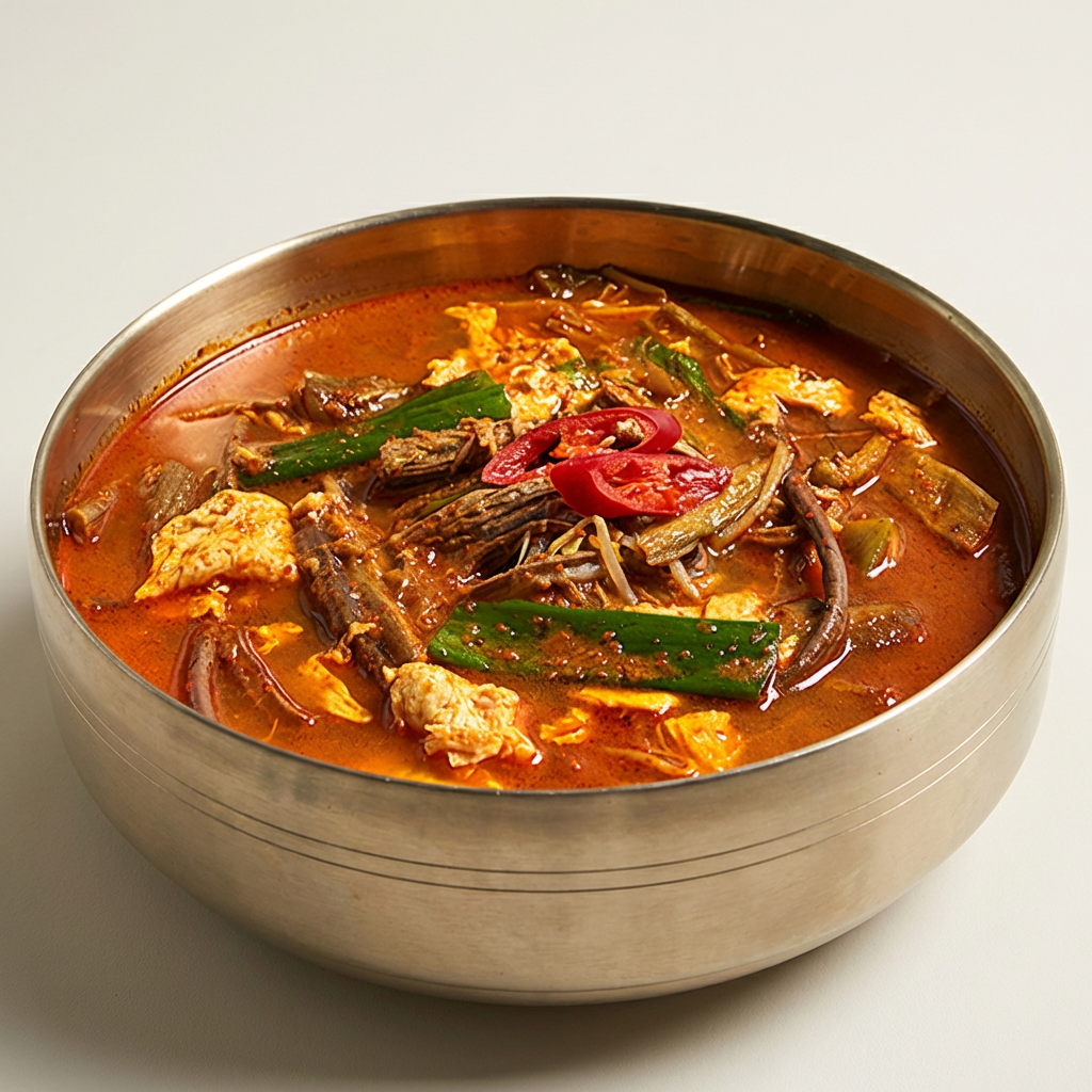 장순필 가마솥 육개탕, 5개