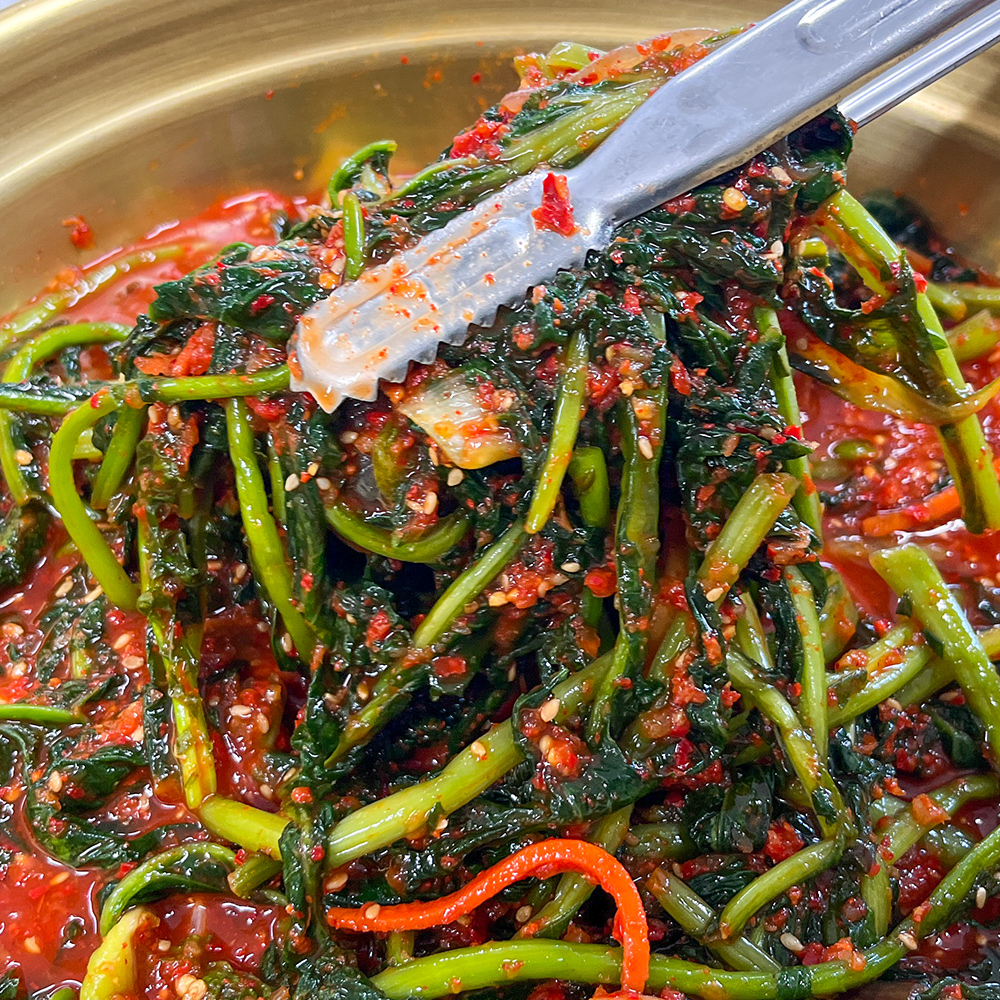 주식회사 와이플로우 전라도 전통 여린 열무김치, 3kg, 1박스