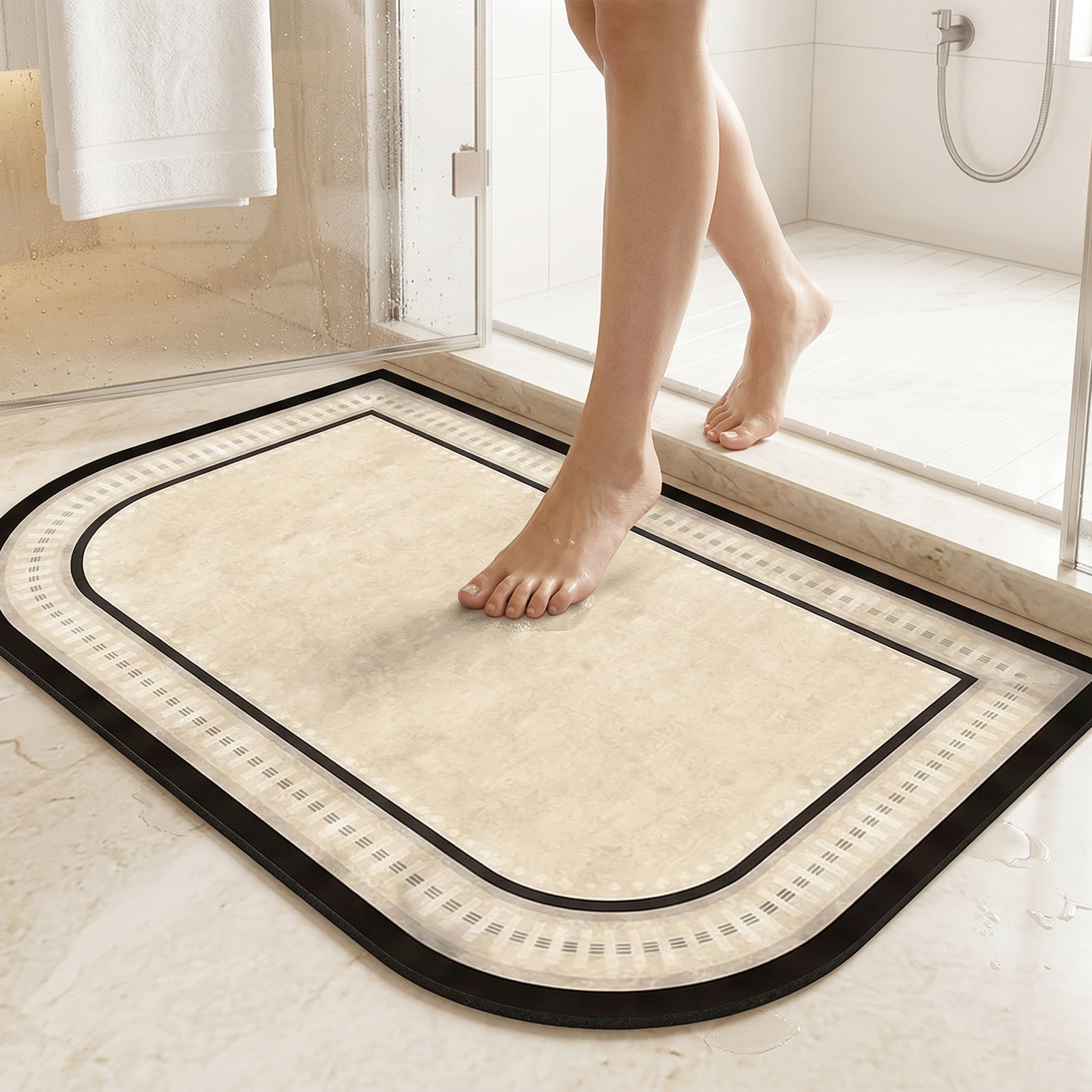 SEFLOW 소프트 규조토 논슬립 욕실발매트, 모던 헤리티지, 60x40cm, 1개 가격 추이 SEFLOW 소프트 규조토 논슬립 욕실발매트, 모던 헤리티지, 60x40cm, 1개 - 최저가 8,900원