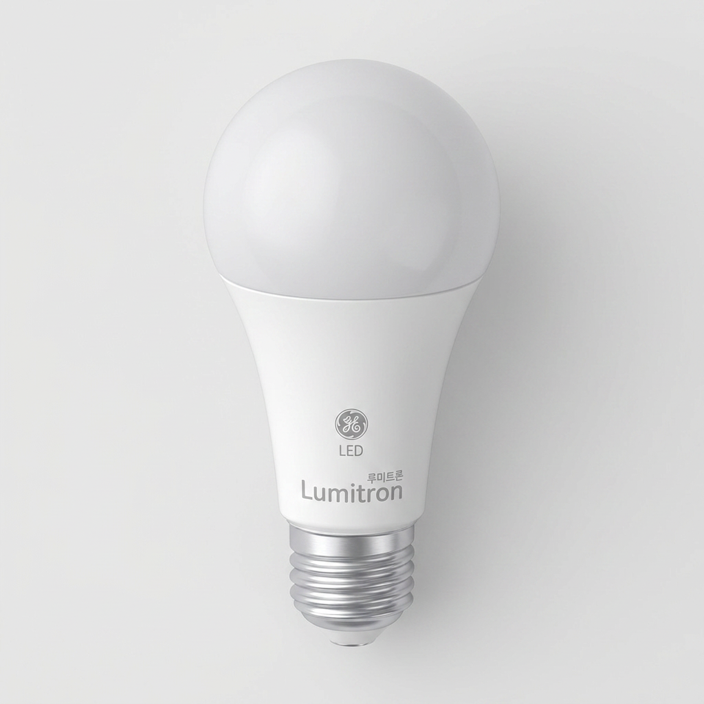 GE루미트론 LED 알뜰 전구 12W E26, 주광색, 12W, 1개