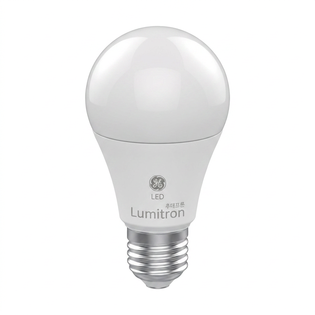 GE루미트론 LED 알뜰 전구 10W E26, 주광색, 10W, E26, 5개